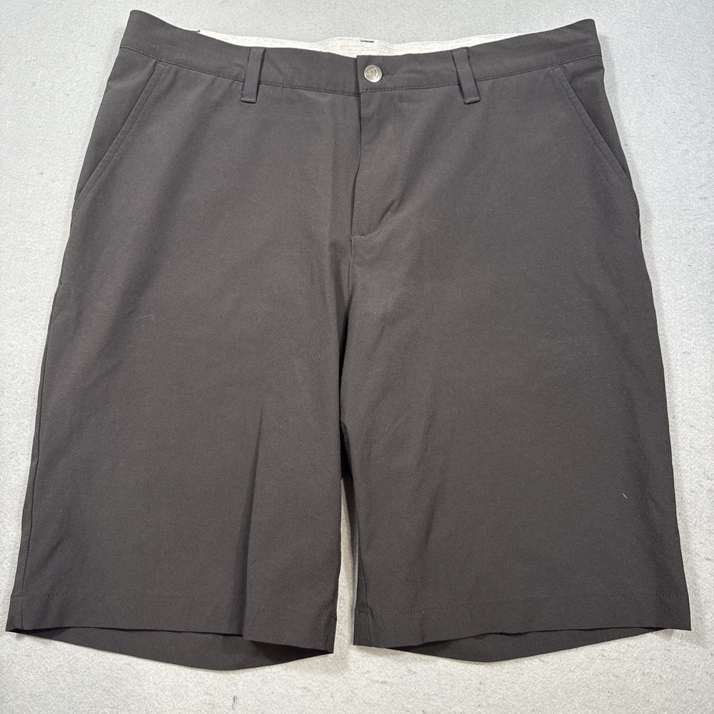Adidas Shorts Mens 34 Black Golf Athletic Performance Stretch Lightweight